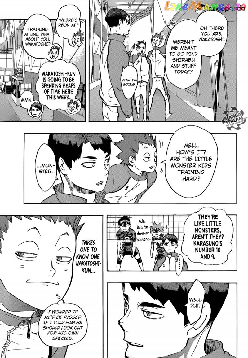Haikyuu!!, Chapter 214 image 13